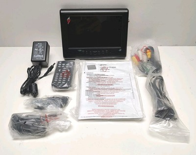 GPX 7 Inch Compact Portable Color LCD TV TL709B Open Box w/ Original Accessories