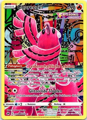 Choreogel Zenit der Könige GG04 deutsch Pokemon Karte Illustration Rare