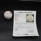 Joe DiMaggio/Willie Stargell/McCovey +5 Signed Baseball Autograph JSA ZJ23245