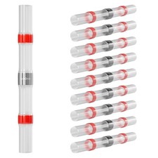 10x Connettore a saldare termoretraibile  con tubo termorestringente 0,5-1,5mm² 