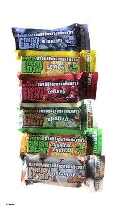 Energy Bars Bundle 6 Count  Long Shelf Life, Fruit Flavored, Meal Replacement