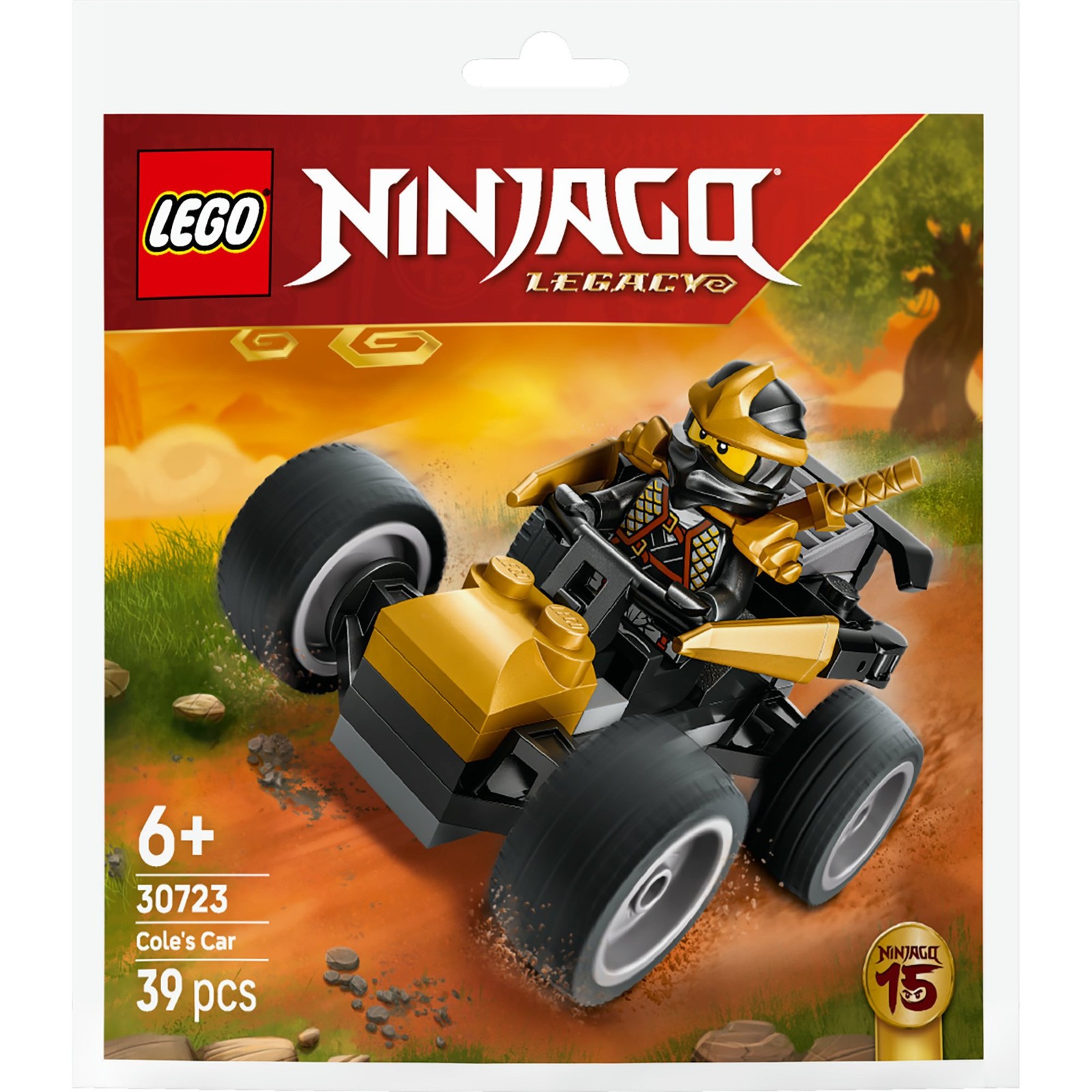 LEGO Ninjago Legacy 30723 Polybag - Cole's Car NUOVO SIGILLATO - Immagine 7
