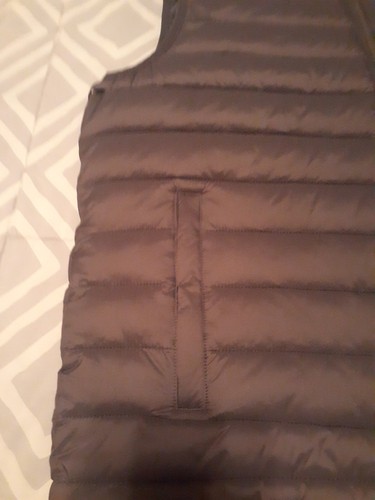 Mens Ozark Trail Full-zip Grey Puffy Vest ~ Size 38/40M Zippered Pockets NWT - Picture 3 of 12