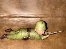 Vintage WW2 Occupied Japan Vintage Celluloid Soldier 1940s Toy Doll