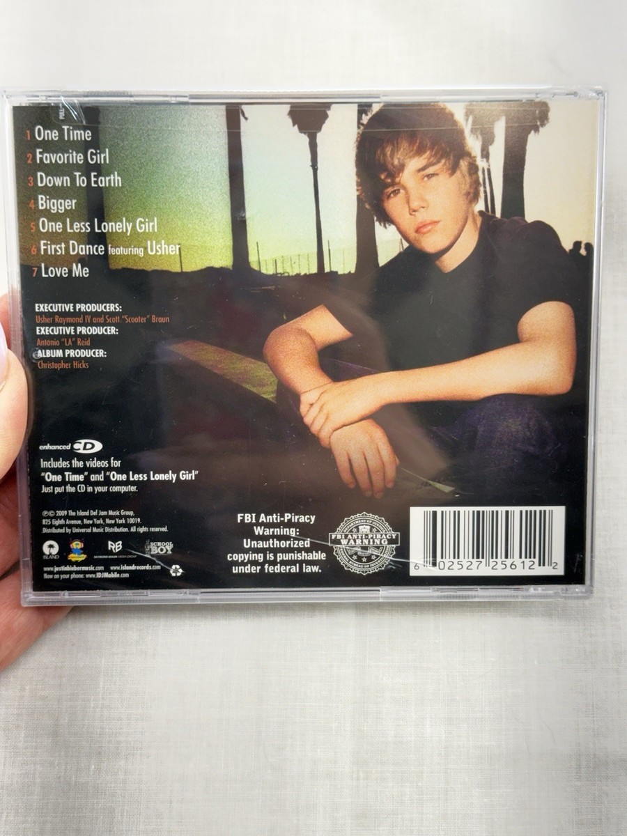 Justin Bieber My World CD SEALED 2009 Debut Album with Hype