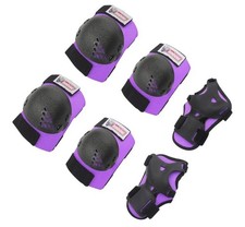 RUNDONG Youth/Kids Knee Pads Elbow Pads Wrist Guards Protective Set for 6-15 Yea