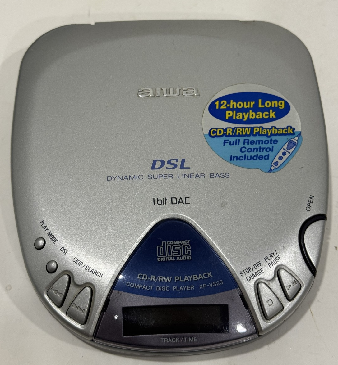 Aiwa XP-V323 Portable CD Player Discman | eBay