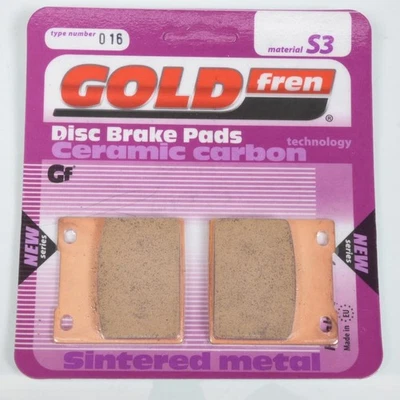 Plaquette de frein Gold Fren pour Moto Suzuki 250 GSX katana 1991 ARD / SSM - Photo 1/2