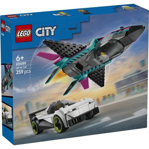 Lego Jet Contro Auto Sportiva 60489 - Immagine 4