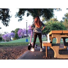 Forever 21 Black Women's Leggings M vegan leather US Seller Fast Ship