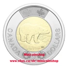 Canada 2023 $2 Dollars Polar Bear Toonie Coin - King Charles III