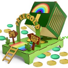 Leprechaun Trap Kit for Kids Catch a Leprechaun Trap Supplies for St Patrick'...