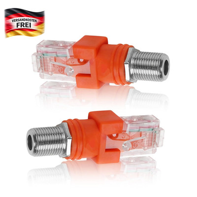 Coax to Ethernet Adapter für Netzwerktests und Signalübertragung, Kompatibel BNC
