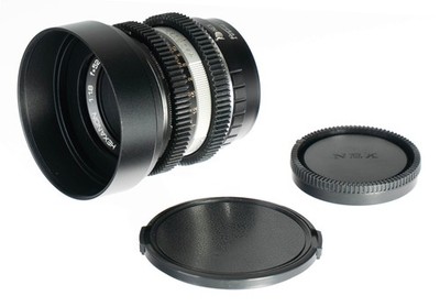 Konica Hexanon 52mm F1.8 Cine Mod Prime Portrait Lens For Sony E-mount!