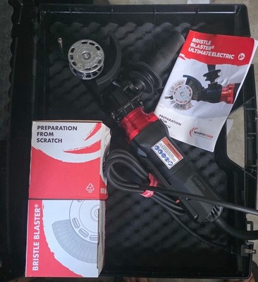 Monti-Power MBX Bristle Blaster Electric Corrosion Removal Tool 120V
