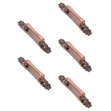  5 Pezzi Maniglie per Porte in Lega di Zinco Stile Europeo, Rustiche