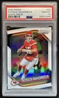 2025 Panini Prizm Patrick Mahomes II White #/35 Chiefs PSA 10 GEM MINT