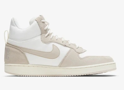 844907-101 Nike Court Borough Mid chaussures pour femmes blanches baskets... - Photo 1/4
