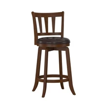 Presque Isle Swivel Stool, Counter Height, Cherry