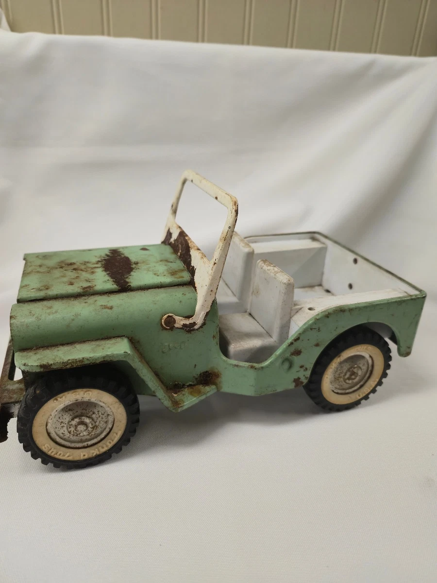 Tonka Jeep Green Vintage Manufacture Diecast Cars, Trucks & Vans