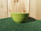 Vintage Bauer Pottery Green Ringware 6" Wide x 3" Tall Bowl #36 2 Inside Rings