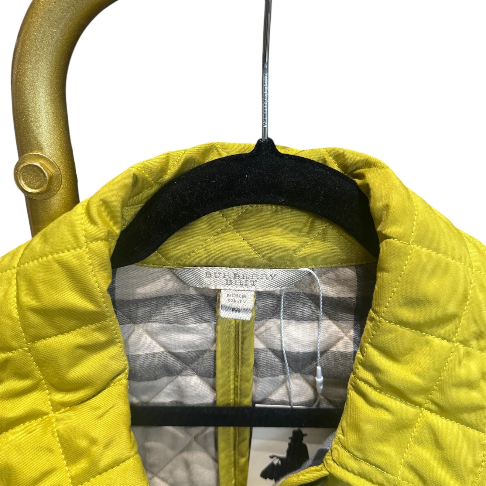 Burberry Diamond Quilted Button Down Lighweight J… - image 4