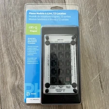 Legrand On-Q 4x12 Telecom Module #TM1475 new old stock