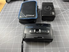 Ansco Pix Panorama 35mm Film Camera W/ Case  Bonus Vintage 35mm Camera Bundle