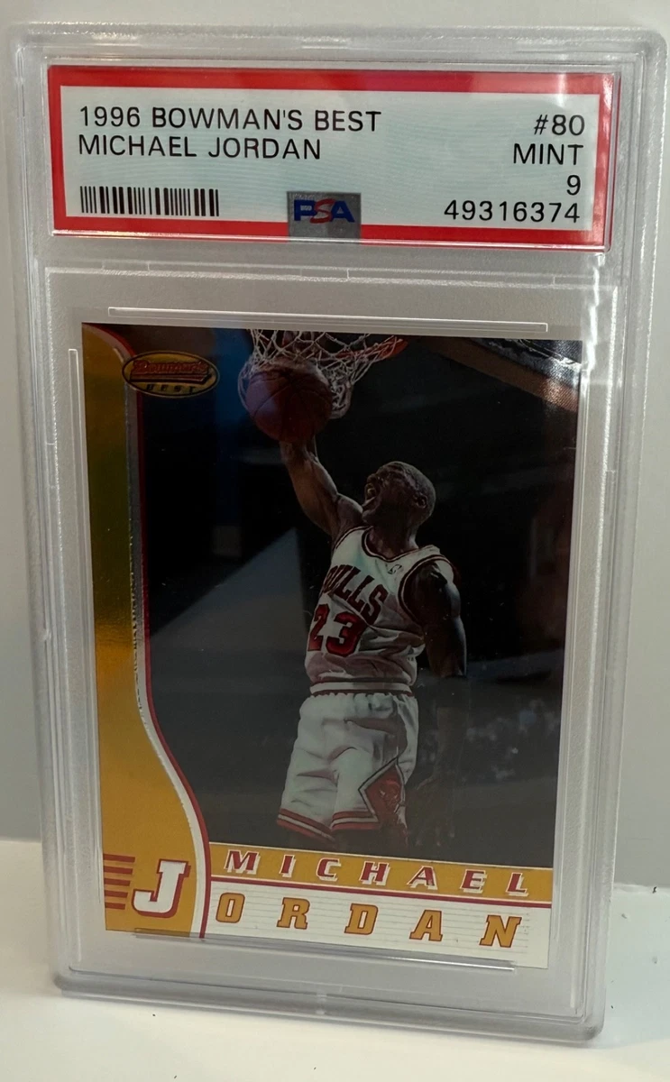 Bowman Michael Jordan 9 Graded Basketball Sports Trading Cards
