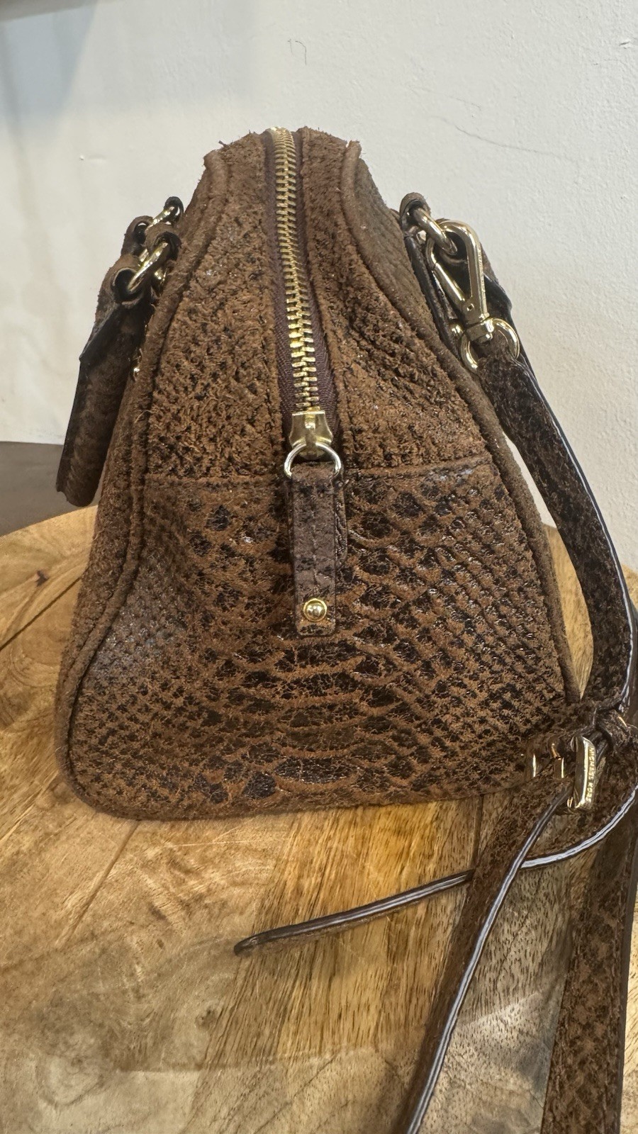 Michael Kors Python Embossed Leather Satchel. 🔥 - image 5