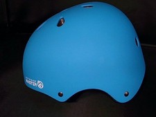 Outdoor Master Skateboard Helmet Adult Large Cycling Skating Blue OM-SKB