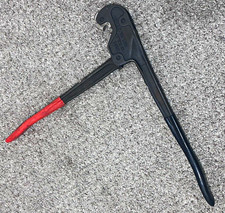 Thomas Betts STA-KON WT115A Hand Crimping D-8 E-6 F-4 G-2 Tool, Black/Red READ