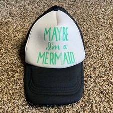 Rue21 OS  Maybe I  m a mermaid  Navy Blue SnapBack baseball hat