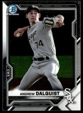 2021 Bowman Chrome Prospects Andrew Dalquist Chicago White Sox #BCP-64