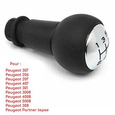 NEWPARTS Schalthebelknauf Schaltsack Für CITROËN PEUGEOT 207 1007 3008