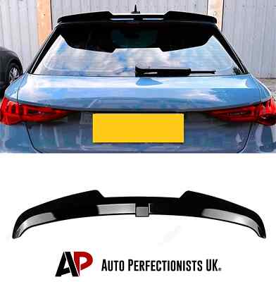 Audi A3 S3 RS3 8Y Rear Gloss Black Roof Spoiler Lip Wing Kit Sportback 2020+ S