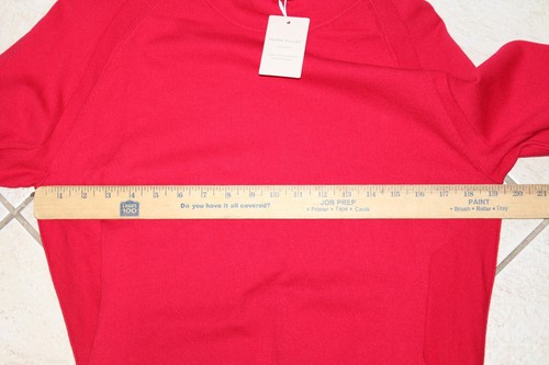 NEW Peter Milar Women Mock Turtleneck Golf / Casual Sweater LARGE Rouge Red NWT - Picture 2 of 9