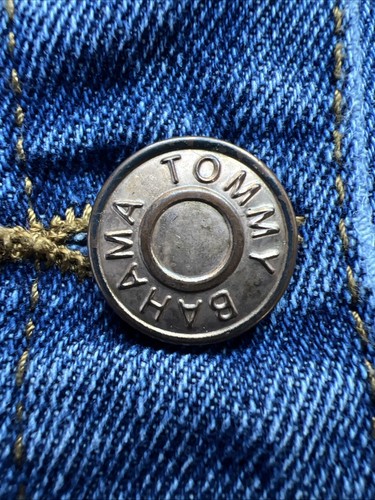 Tommy Bahama Girls Size 10 Denim Jean Jacket Distress Med Wash - Picture 12 of 14
