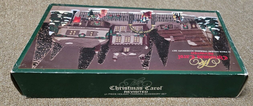 Dept 56 The Christmas Carol Revisited Holiday Recort Set 58319 ¿Nuevo Stock Antiguo? - Imagen 14 de 22