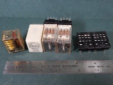 Potter  Brumfield Relays and Sockets 24VDC  12VDC Everything Shown