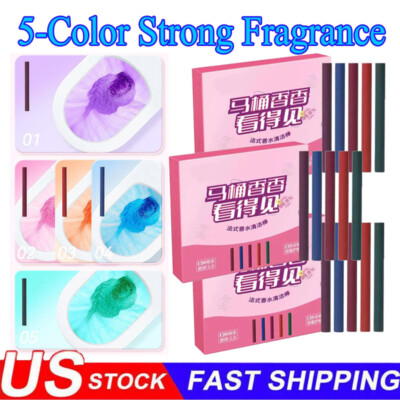 Multi-functional Deodorizing Toilet Cleaning Sticks,Automatic Long-Lasting Fresh