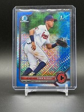 2022 Bowman Chrome Prospects Blue Mojo Refractor #BCP-39 Fran Alduey /150 (RC)