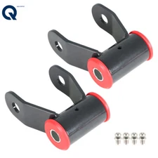 LABLT 1" Shackles Rear Lift Kit For 89-16 GMC Sierra 1500 Chevy Silverado 1500