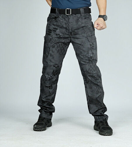 Herren Neu Taktische Hose Outdoor Sports Wander Lang Militär Cargo Wasserdichte - Bild 20 von 42