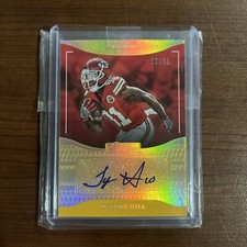 Tyreek Hill 2016 Donruss Signature Series Holo Platinum RC Auto 8/15 Very Rare!