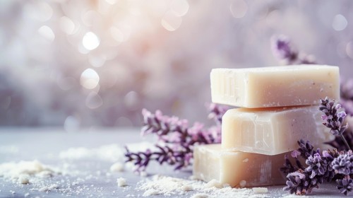 Bio-Safe One, Inc. - Tender Lavender Natural Organic Soap Bar 4 oz Homemade - Picture 4 of 15