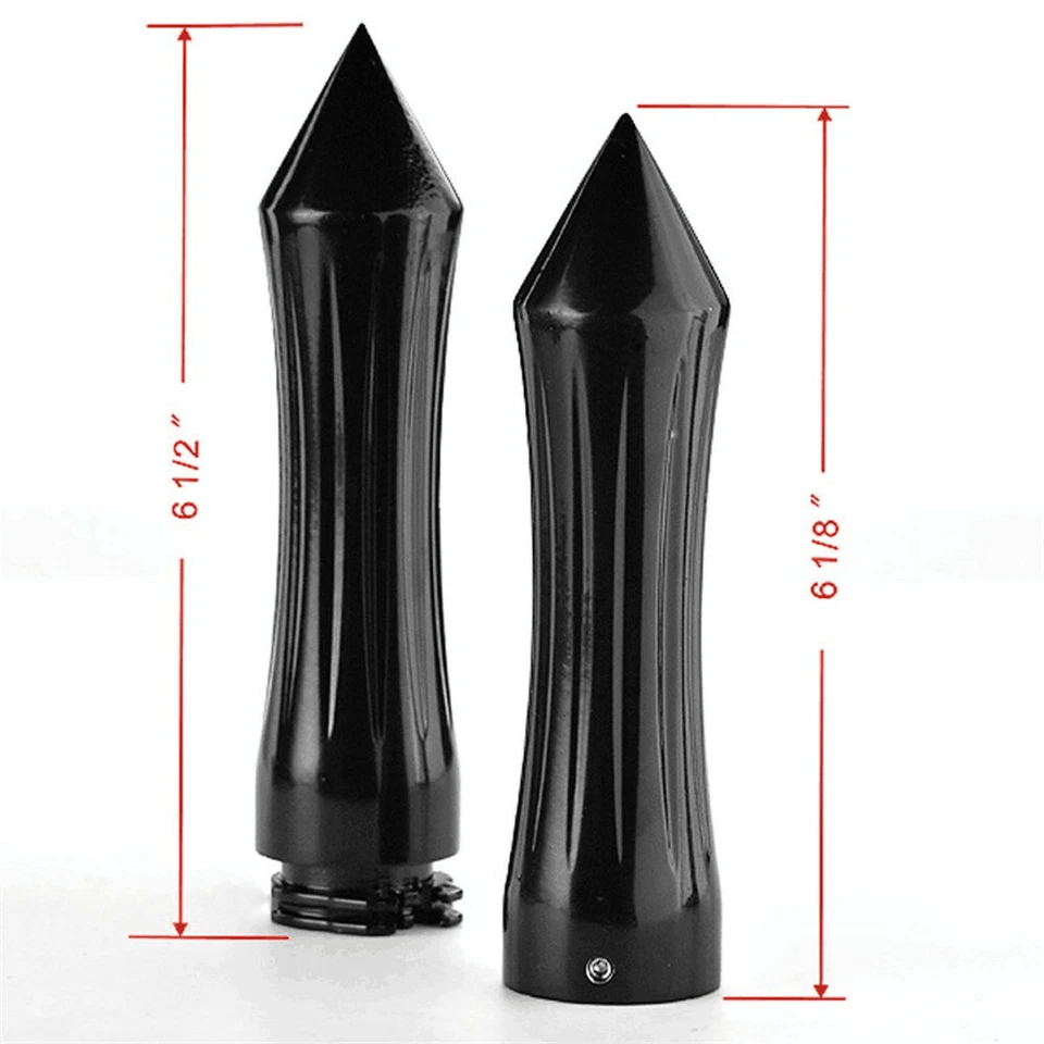 Empuñaduras de extremo de manillar de motocicleta de 1" para Harley Dyna Softail Electra Glide EE. UU. Foto 4 de 4