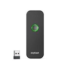 Anyeast Mini 2D Barcode Scanner Portable 3-in-1 Bluetooth & 2.4G & USB Wired