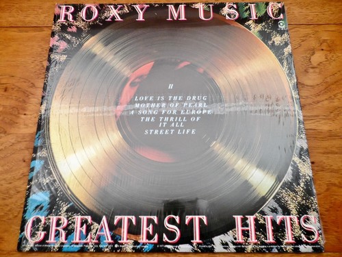Roxy Music ♫ Greatest Hits ♫ Rare 1977 Atco Records Monarch Vinyl LP in Shrink - Picture 3 of 3