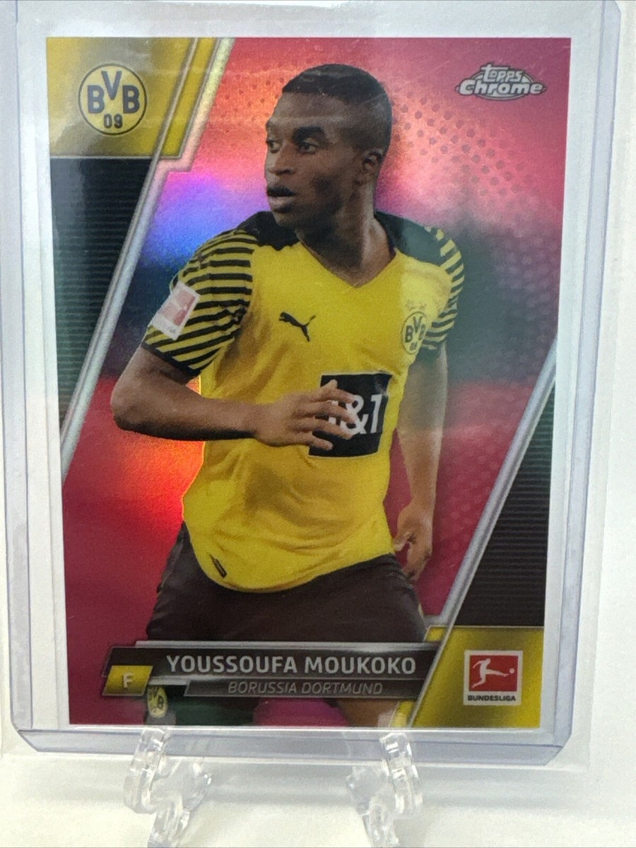 Yocco♡ 2021-22 Topps Chrome YOUSSOUFA MOUKOKO Refractor #28 147/399